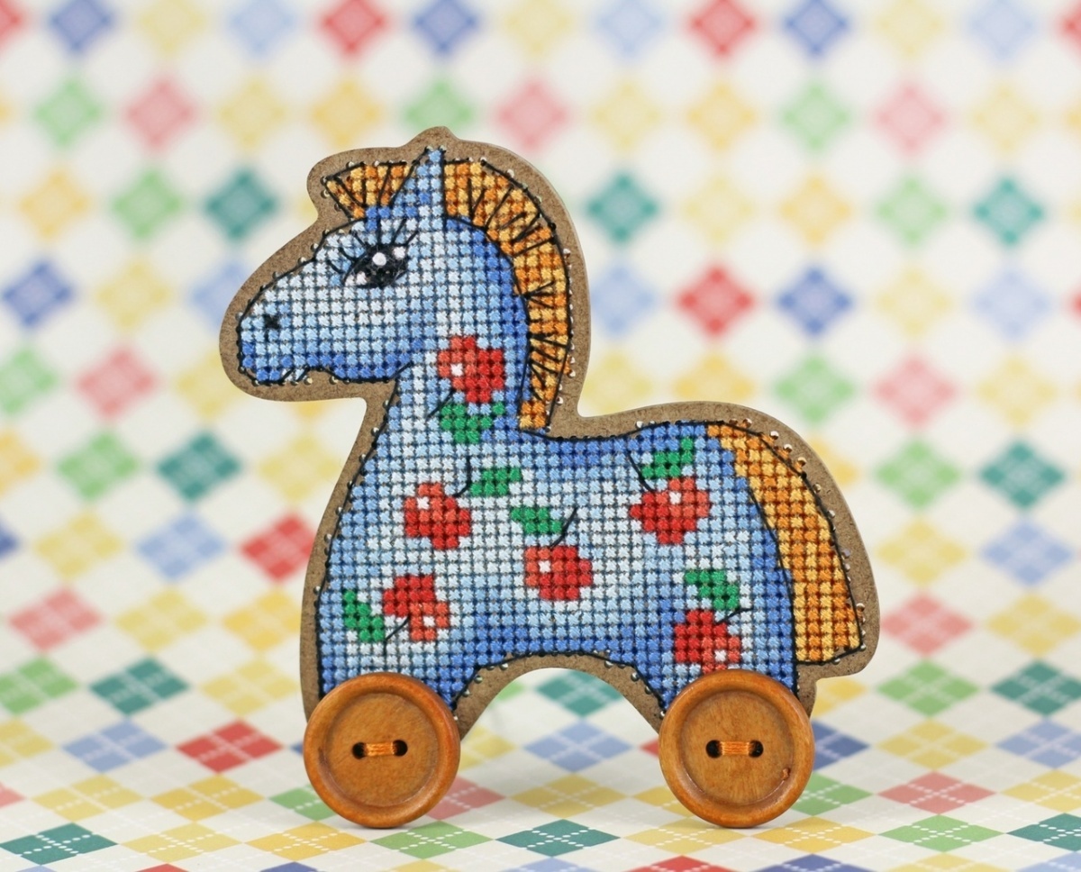 My Horse Original Magnet Cross Stitch Kit фото 2