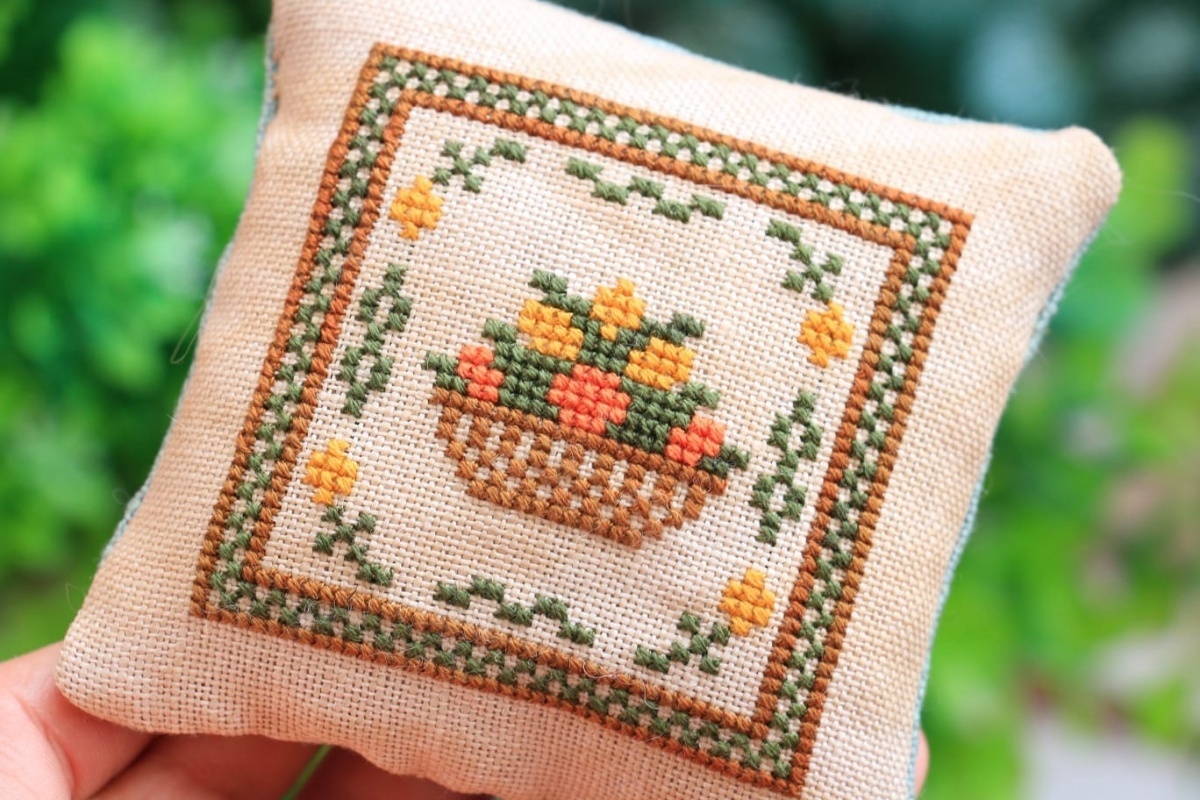 Fruit Basket Cross Stitch Pattern фото 2