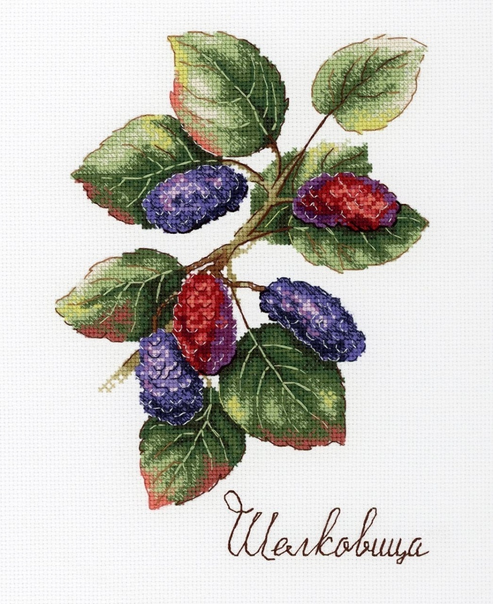 Gifts of nature. Mulberry Cross Stitch Kit фото 1