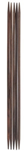 Double-pointed knitting needles, 3,50 mm/ 15 cm, rosewood фото 1
