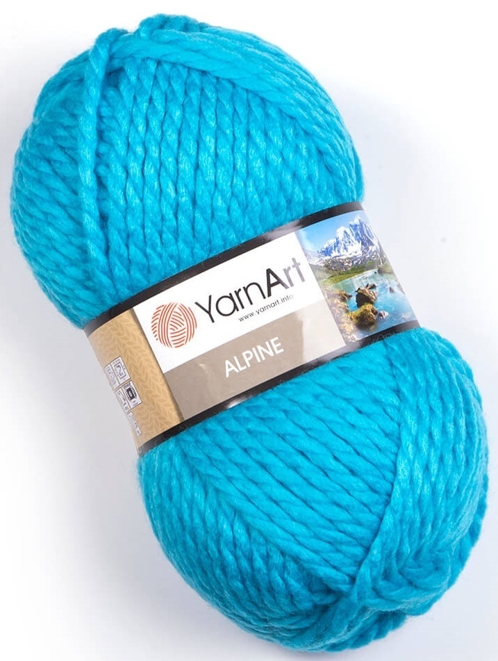 YarnArt Alpine, 45% Wool, 55% Acrylic, 3 Skein Value Pack, 450g фото 8