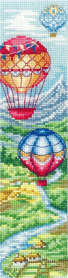 Bookmarks. Flying over the Valley Cross Stitch Kit фото 1