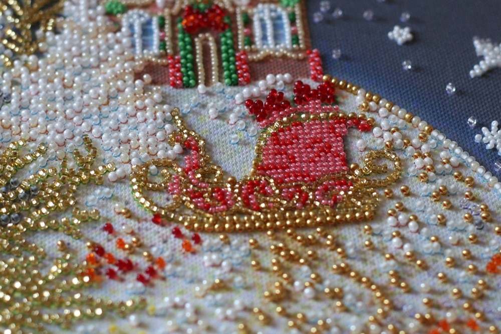 Christmas Fairy Tale Bead Embroidery Kit фото 4