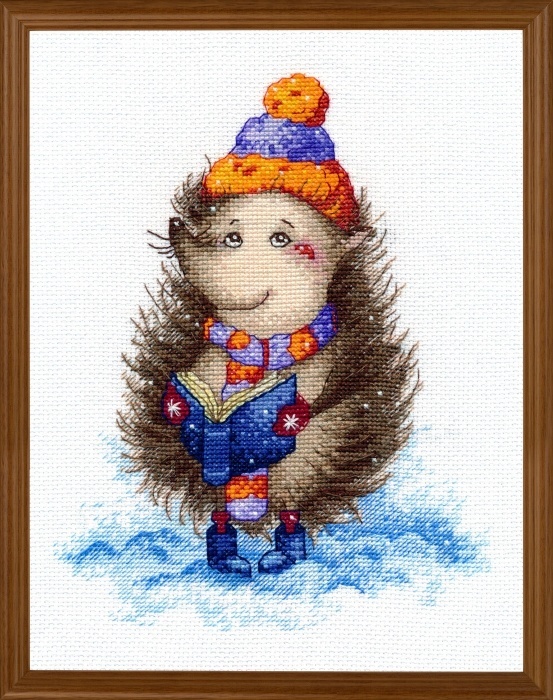 Fairytales of a Hedgehog Cross Stitch Kit фото 1