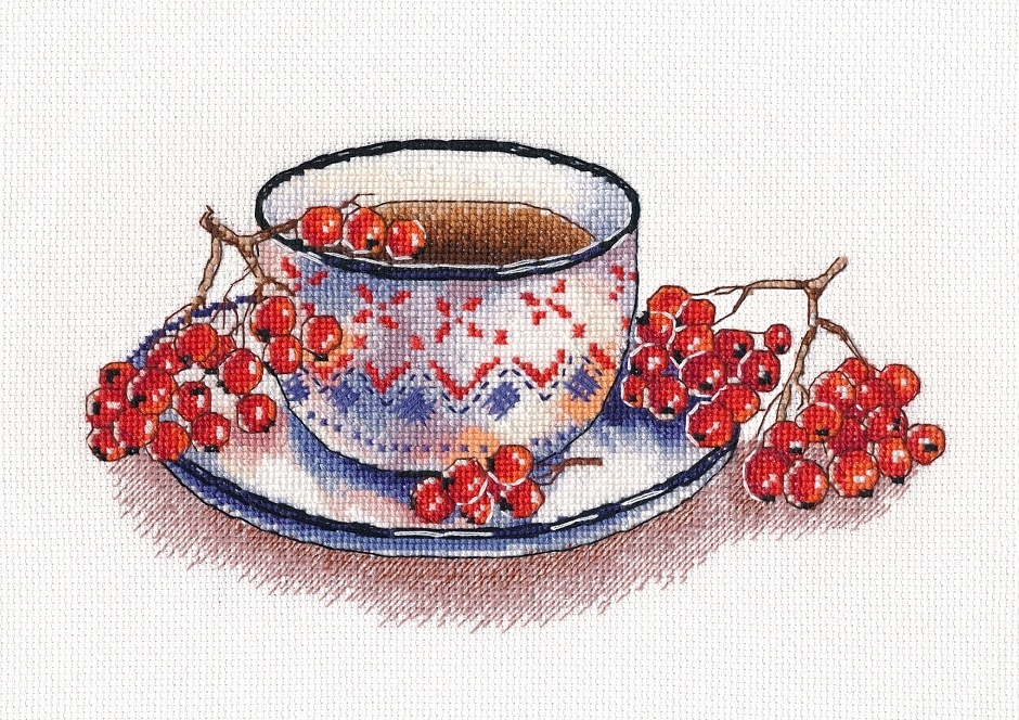 Rowan Tea Cross Stitch Kit фото 1