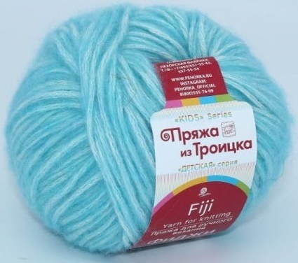 Troitsk Wool Fiji, 20% Merino wool, 60% Cotton, 20% Acrylic 5 Skein Value Pack, 250g фото 9