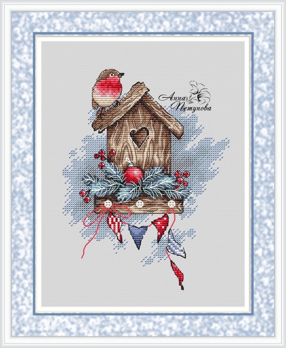 Winter Melody Cross Stitch Pattern фото 1