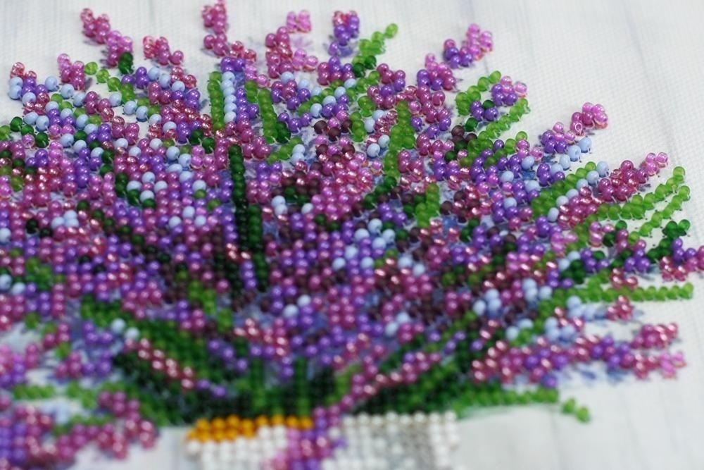 Lavander`s Aroma Bead Embroidery Kit фото 4