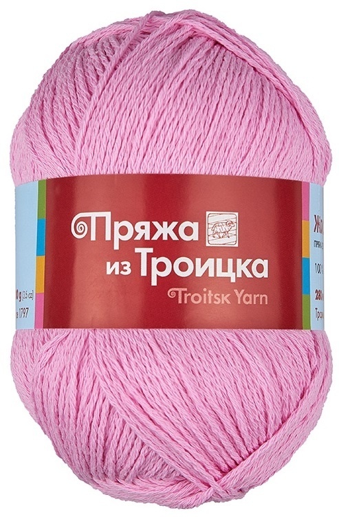 Troitsk Wool Jasmine, 100% Cotton 5 Skein Value Pack, 500g фото 6