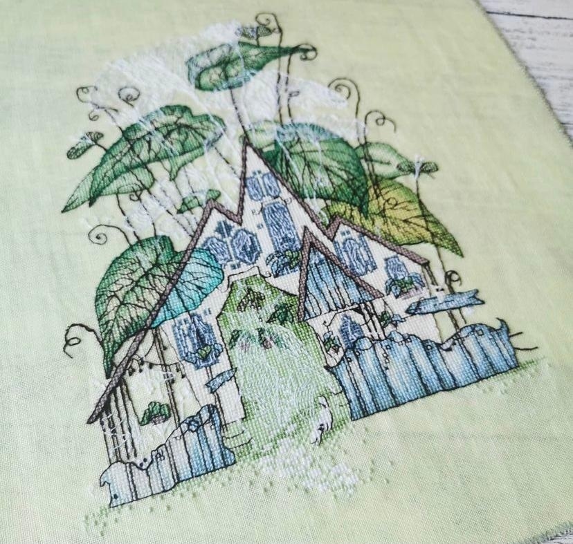 The Botanical House Cross Stitch Pattern фото 2