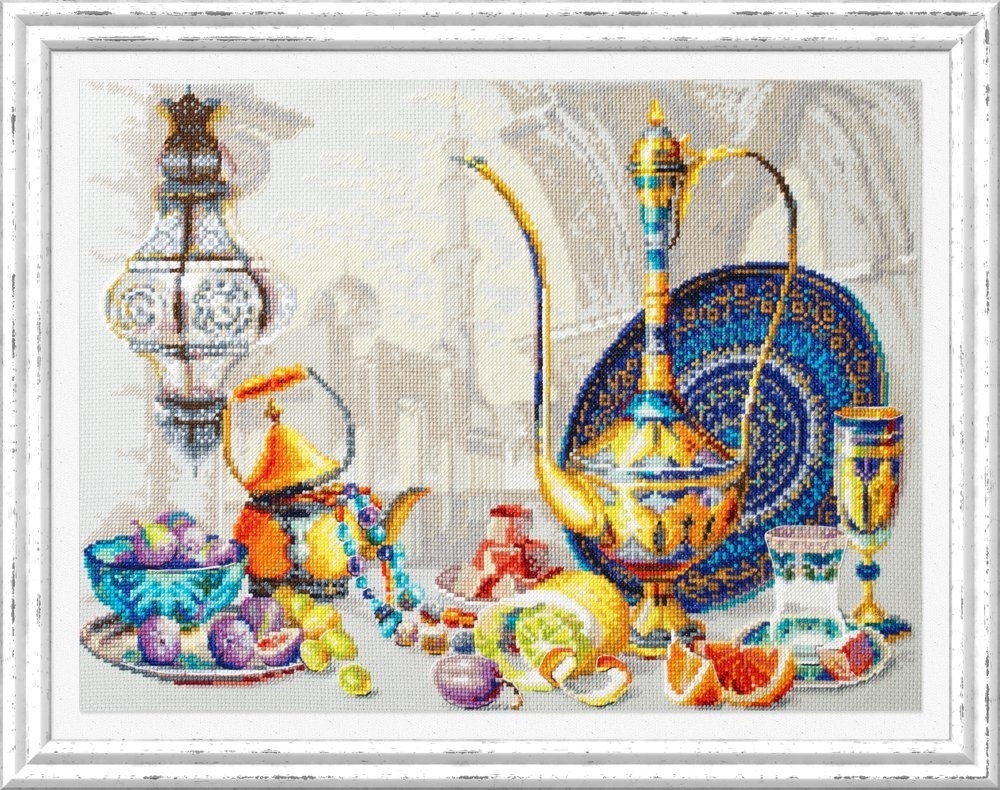 Bright Colors Of Morocco Cross Stitch Kit фото 1