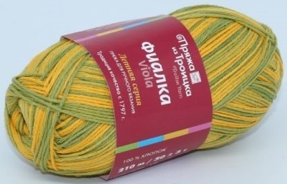 Troitsk Wool Violet, 100% Cotton 5 Skein Value Pack, 250g фото 31
