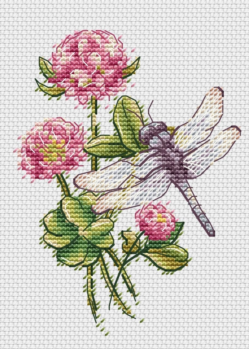 The Dragonfly Cross Stitch Pattern фото 1
