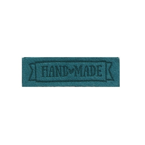 Label "Handmade", leather natural, 2 pcs фото 3