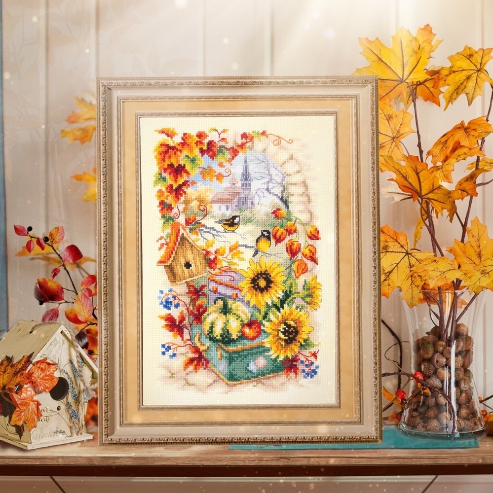 Bright Autumn Story Cross Stitch Kit фото 4
