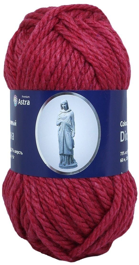 Astra Premium Dione, 22% Wool, 78% Acrylic, 5 Skein Value Pack, 1000g фото 11
