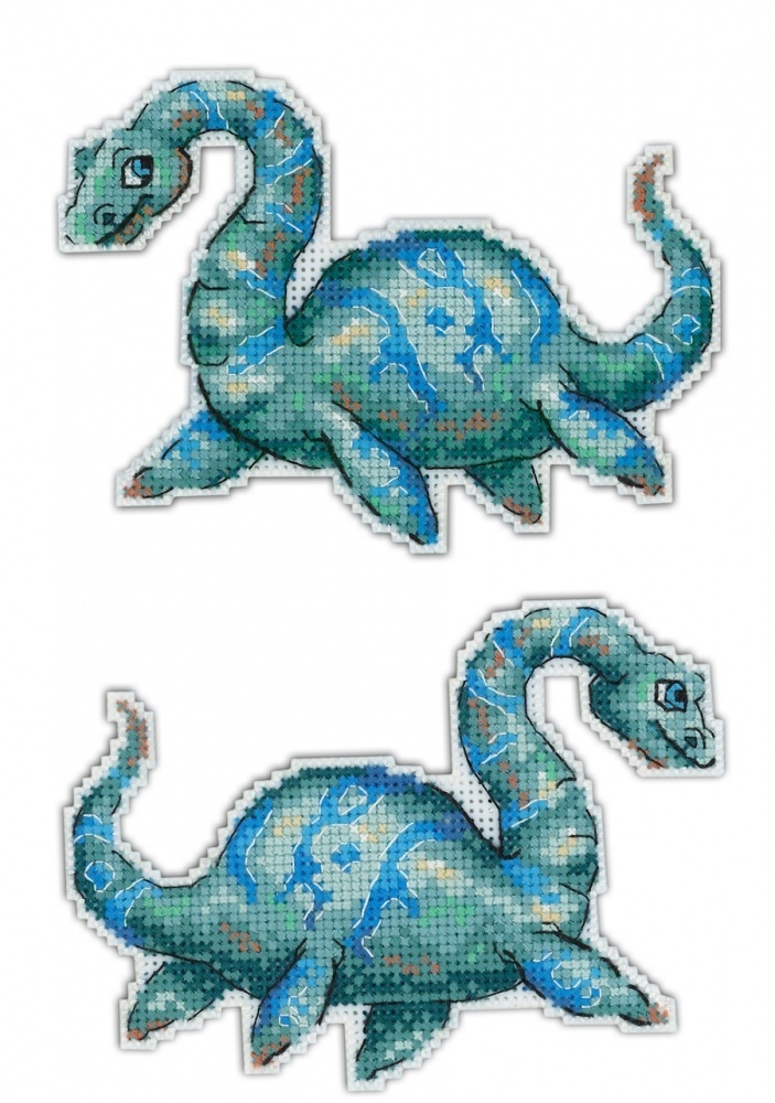 Dinosaurs. Plesiosaur Cross Stitch Kit  фото 1