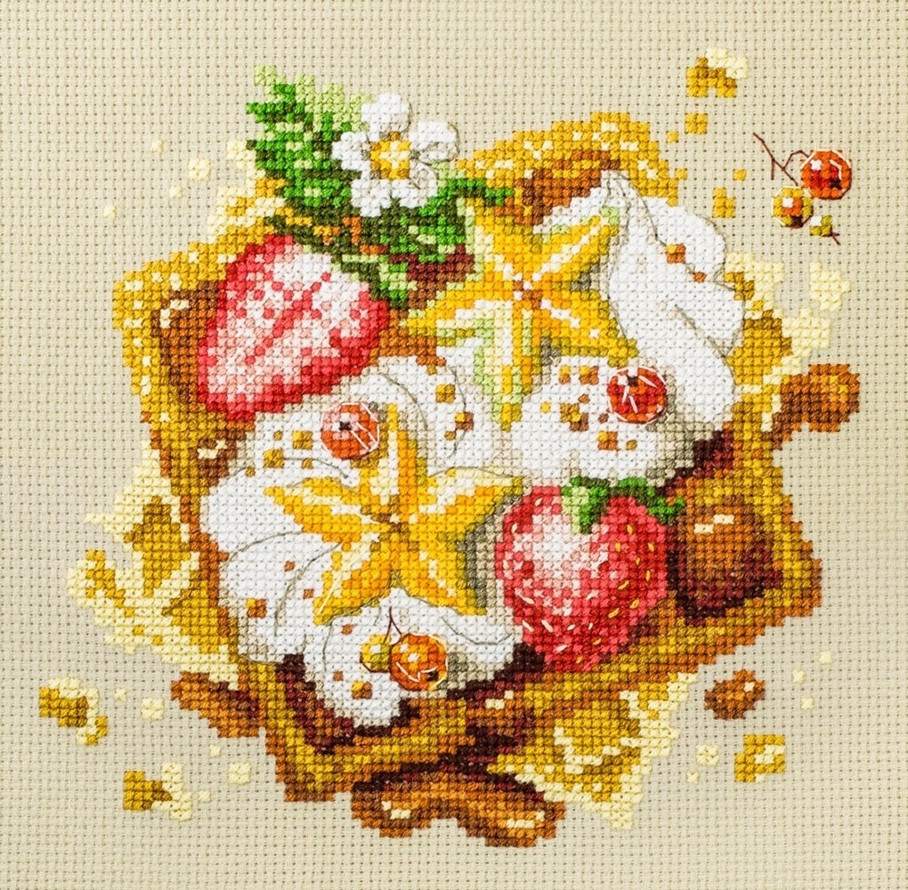Viennese Waffles Cross Stitch Kit фото 1
