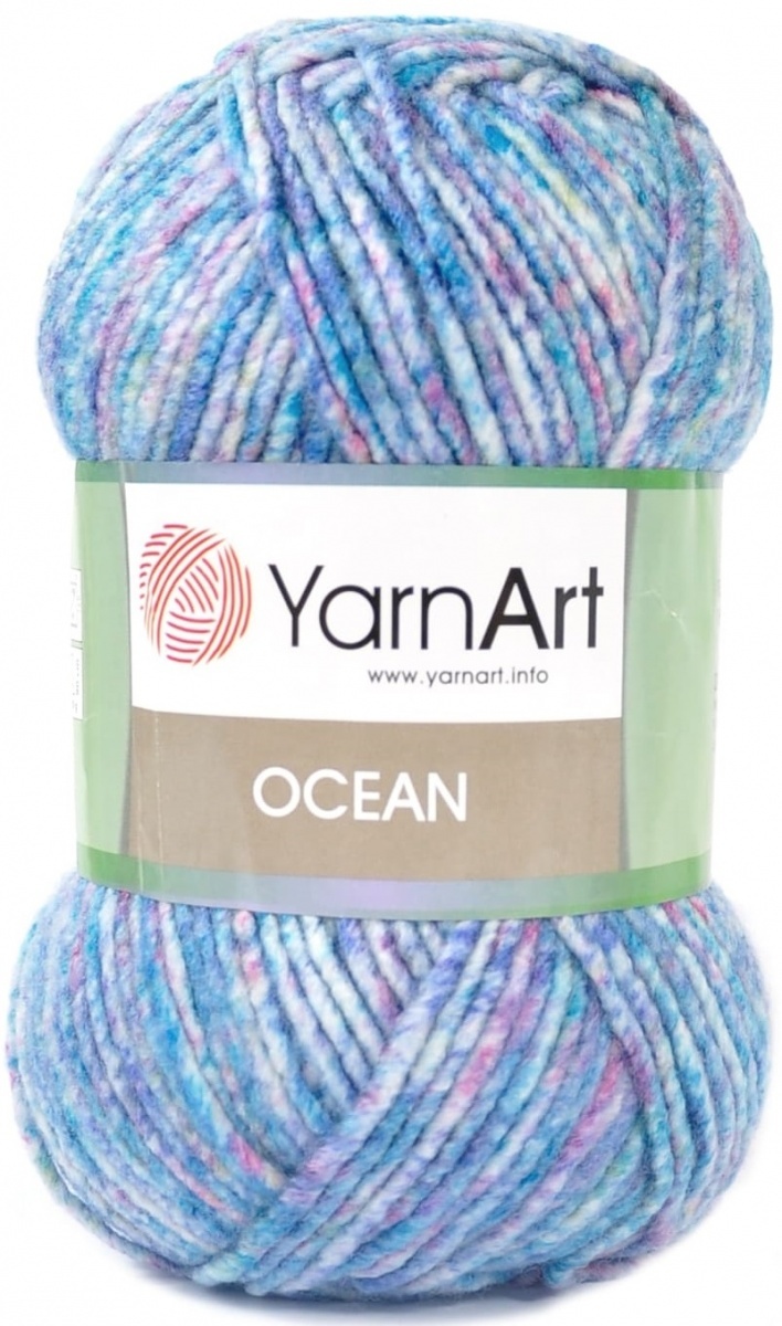 YarnArt Ocean 20% Wool, 80% Acrylic, 5 Skein Value Pack, 500g фото 10