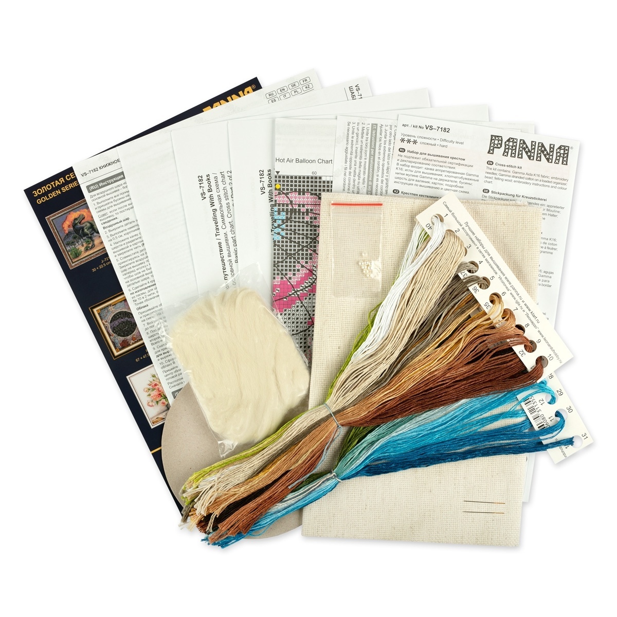 Travelling With Books Cross Stitch Kit фото 4