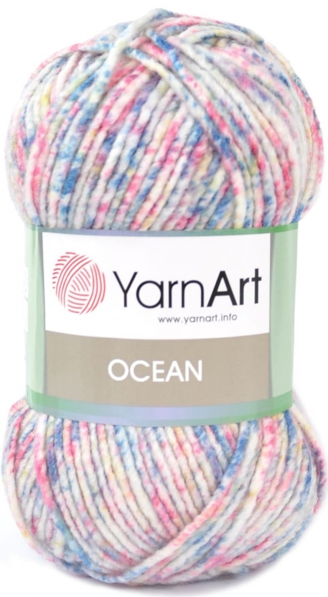 YarnArt Ocean 20% Wool, 80% Acrylic, 5 Skein Value Pack, 500g фото 9