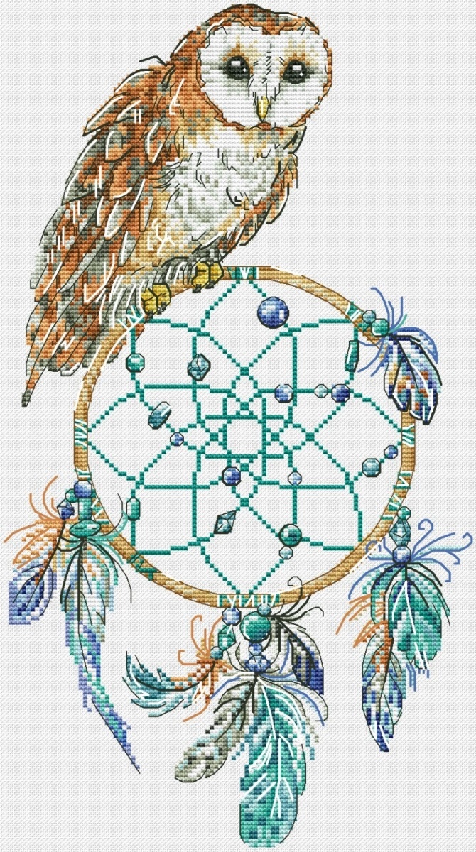 Guardian of Dreams Cross Stitch Pattern фото 1