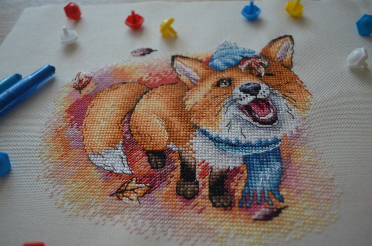 Autumn Fox Cross Stitch Patterns фото 3