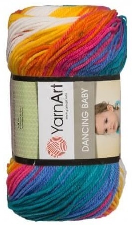 YarnArt Dancing Baby, 100% Premium Acrylic, 5 Skein Value Pack, 500g фото 2
