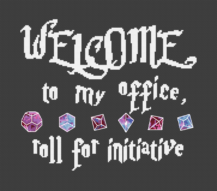Welcome Sign Cross Stitch Pattern фото 1