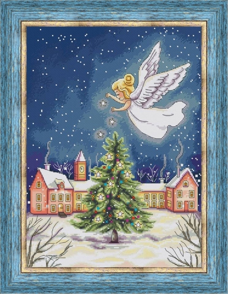 The Christmas Fairy Cross Stitch Pattern фото 1