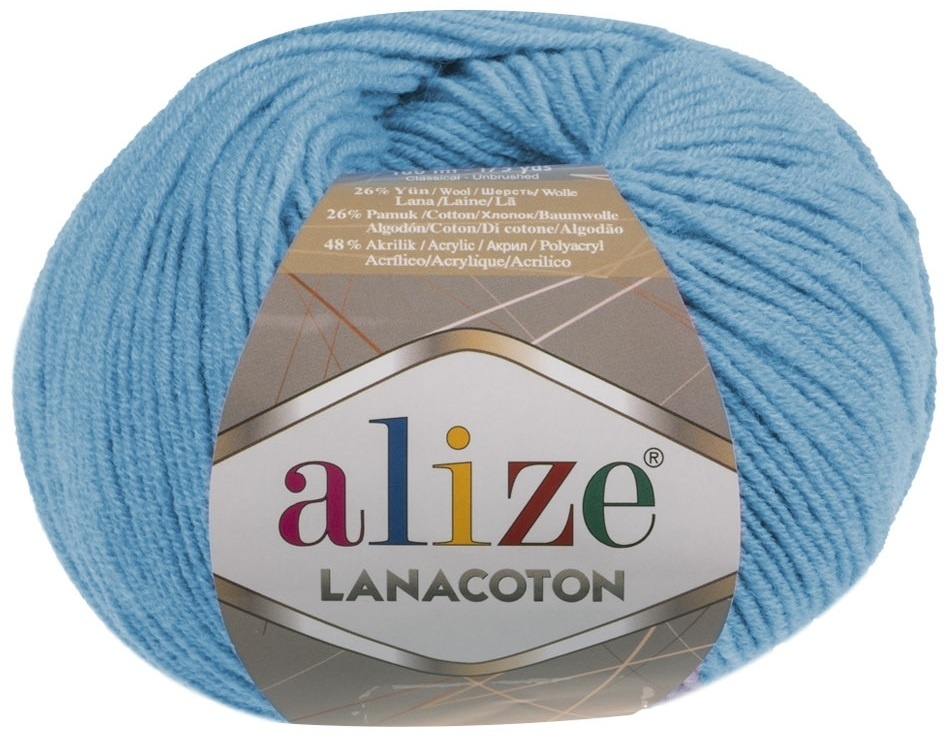 Alize Lanacoton, 26% wool, 26% cotton, 48% acrylic 10 Skein Value Pack, 500g фото 16