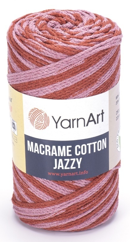 YarnArt Macrame Cotton Jazzy 80% cotton, 20% polyester, 4 Skein Value Pack, 1000g фото 14