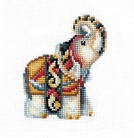 Statuette Elephant Cross Stitch Kit фото 1