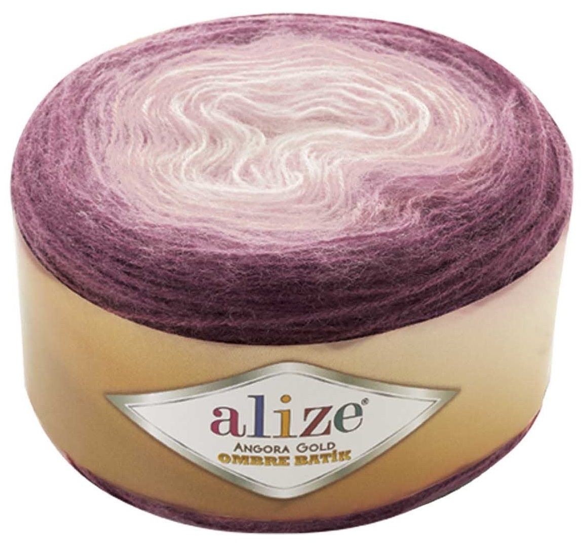 Alize Angora Gold Ombre Batik, 20% Wool, 80% Acrylic 4 Skein Value Pack, 600g фото 4