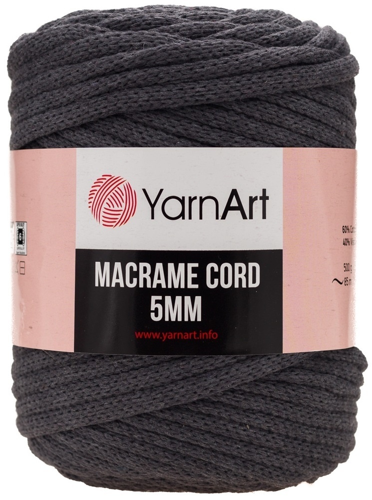 Polyester Cord. 5mm Polyester Cord. Polyester Macrame Yarn 5mm