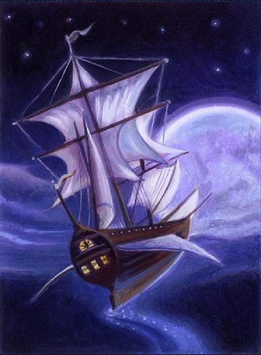 Ghost Ship Diamond Painting Kit фото 1