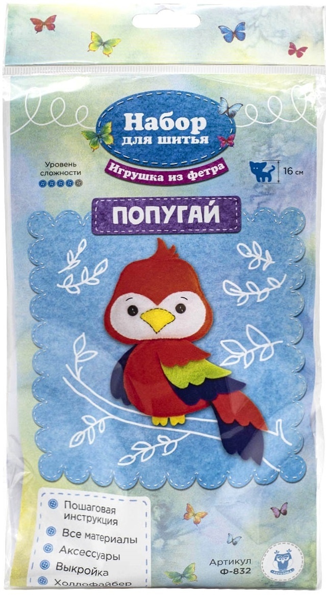 Parrot Toy Sewing Kit фото 3