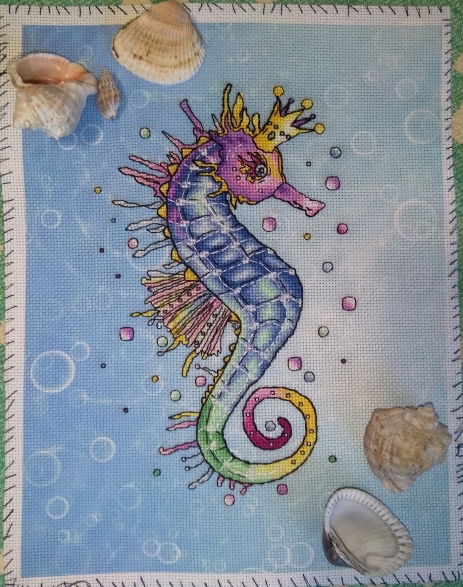The Seahorse Cross Stitch Pattern фото 4