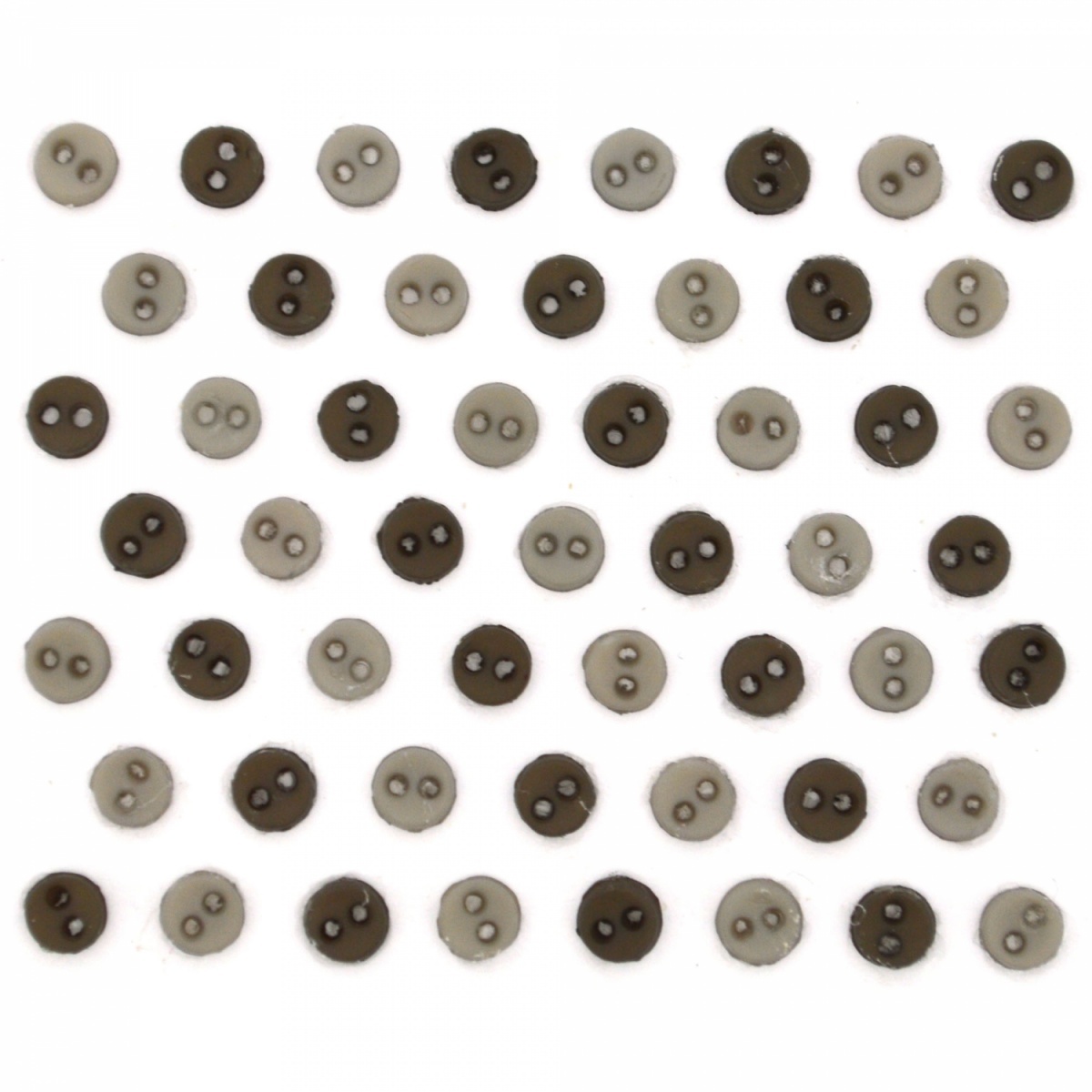 MM Round Greige Set of Decorative Buttons фото 1