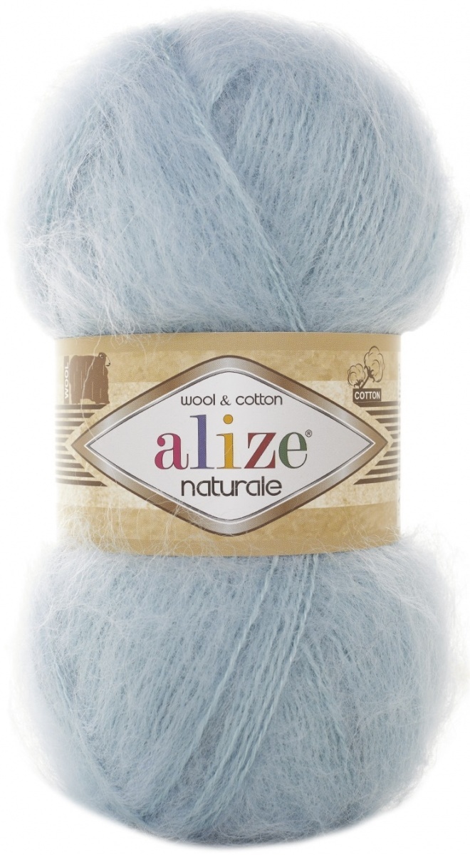 Alize Naturale, 60% Wool, 40% Cotton, 5 Skein Value Pack, 500g фото 10