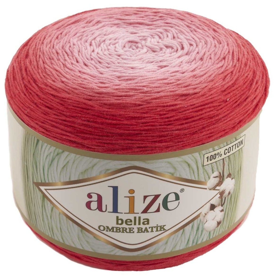 Alize Bella Ombre Batik 100% cotton, 2 Skein Value Pack, 500g фото 3