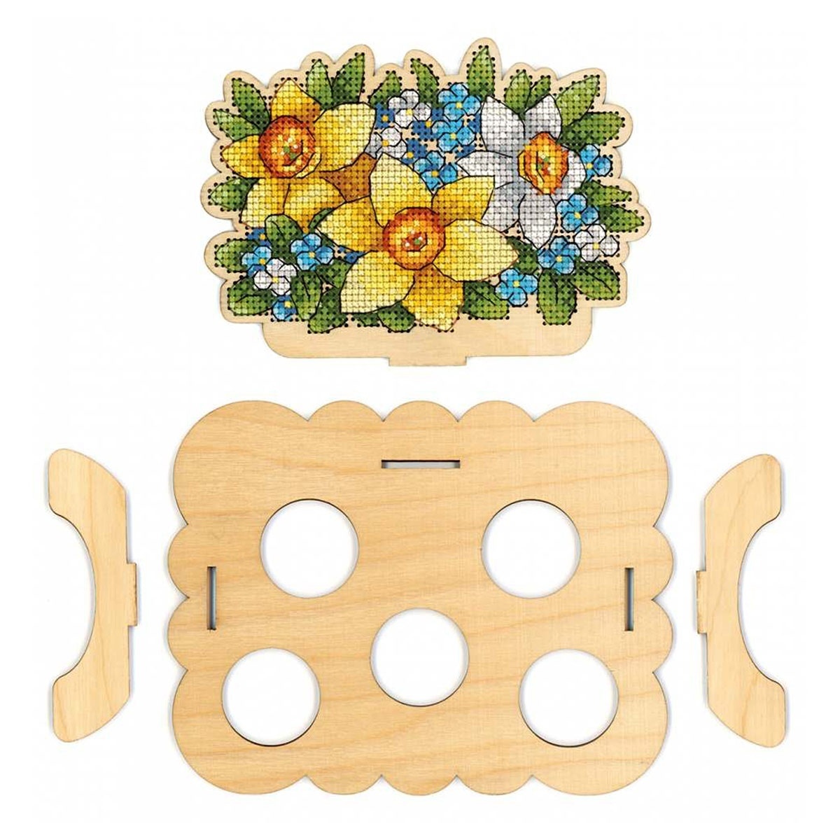 Flower Stand for Eggs Embroidery Kit фото 1