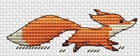 Fox Cubs Cross Stitch Pattern фото 7