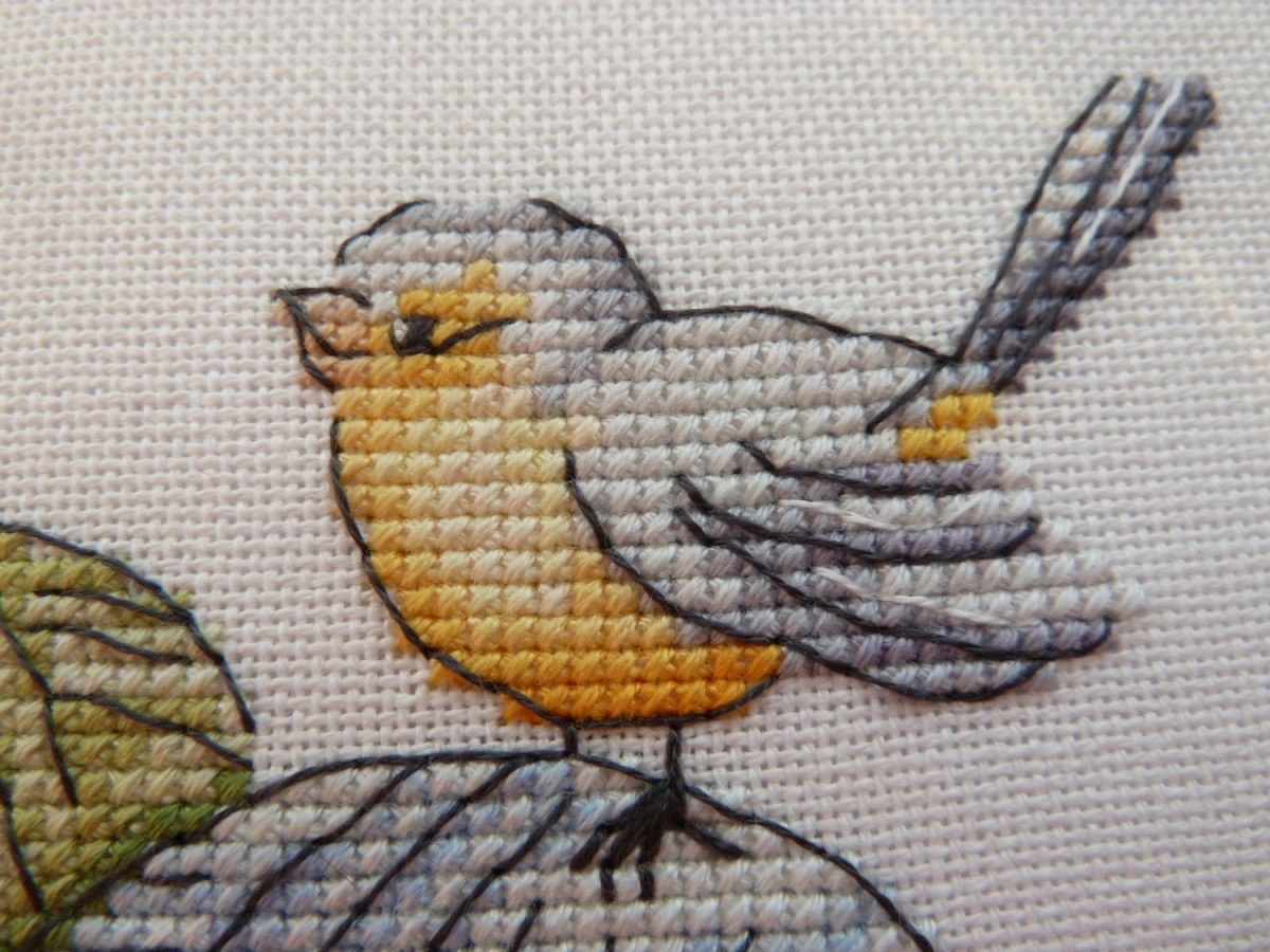 Feathered Helpers Cross Stitch Pattern фото 5