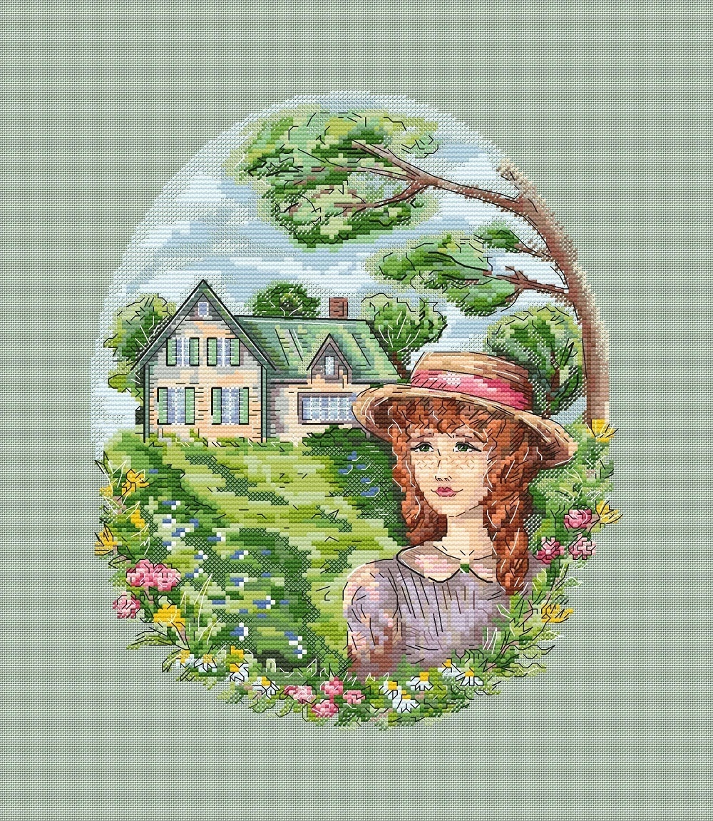 Anne of Green Gables Cross Stitch Pattern фото 1