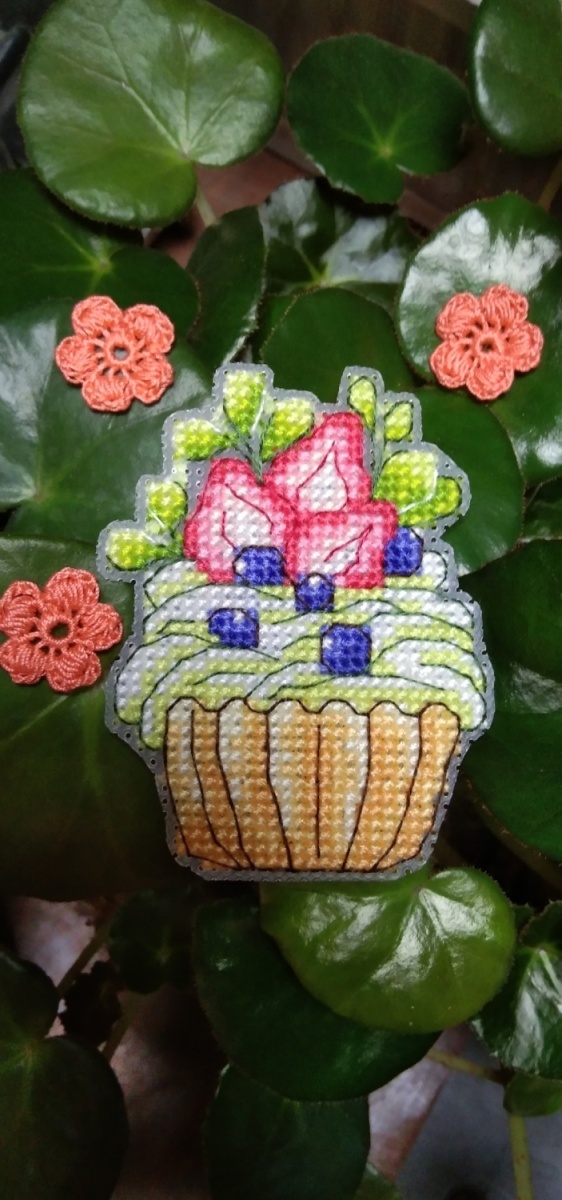 A Berry Cake Cross Stitch Pattern фото 2