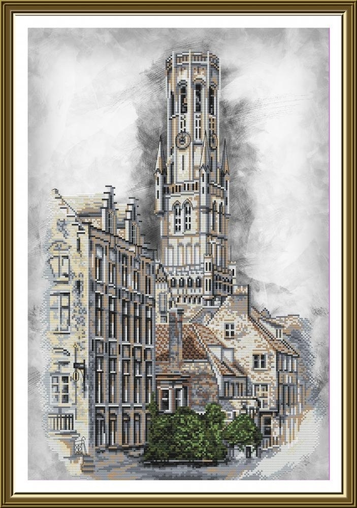 Belgium. Bruges Cross Stitch Kit фото 1
