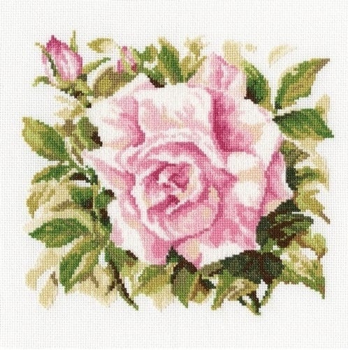 Wild Rose Cross Stitch Kit фото 1