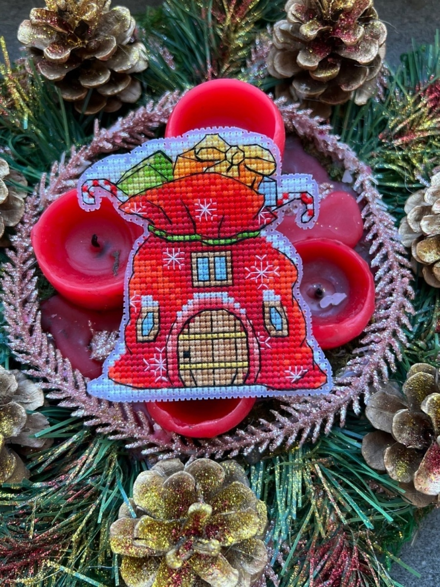Bag of Presents Cross Stitch Pattern фото 5