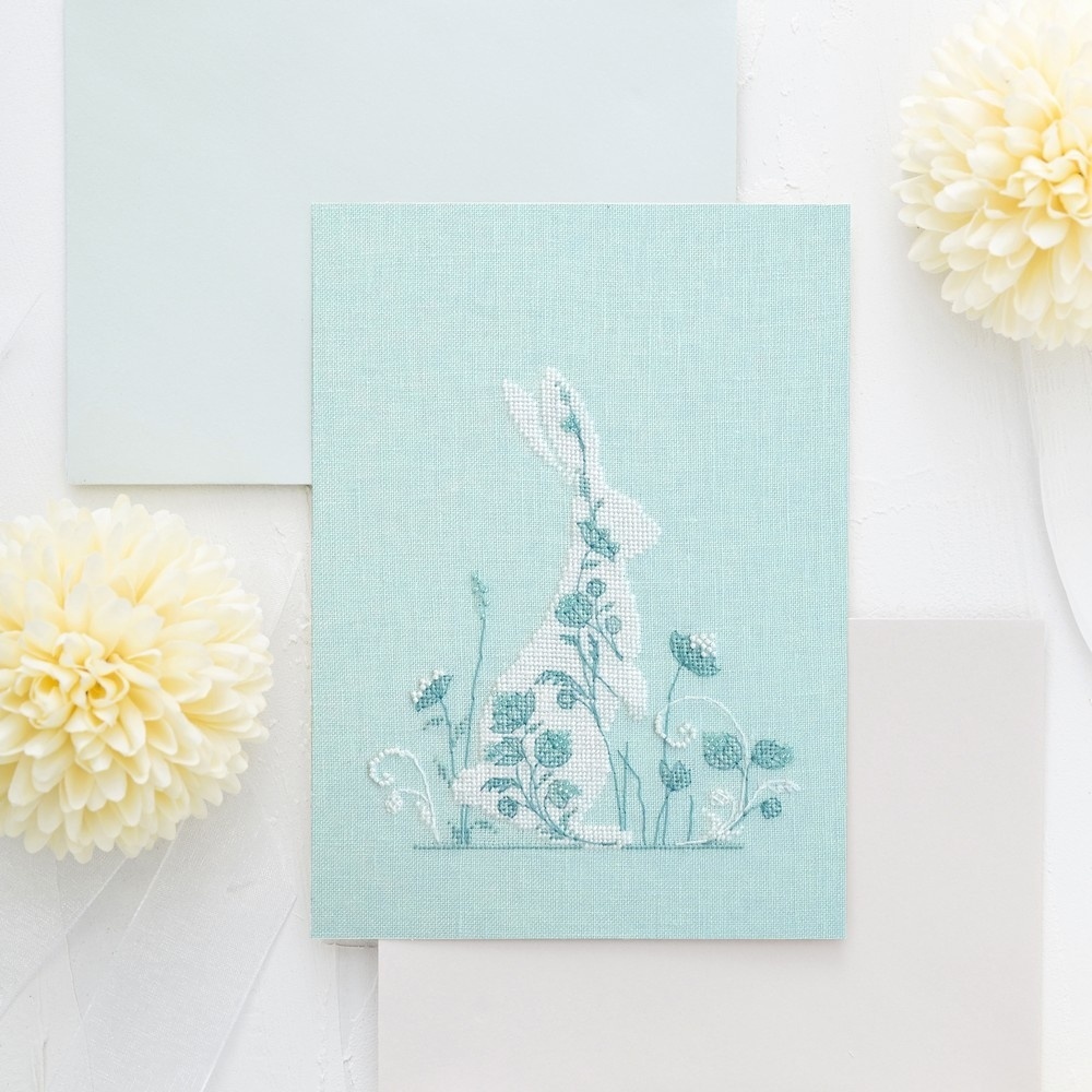A White Rabbit Cross Stitch Pattern фото 9